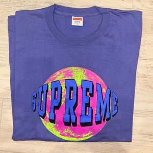 Supreme Purple Lunar Tee size xl